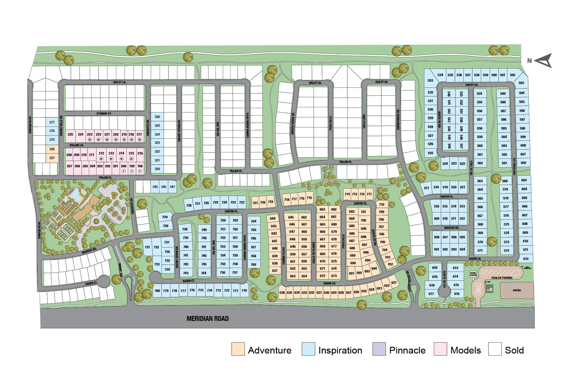 Queen Creek, Arizona Homes for Sale at Ovation at Meridian 55+ - Taylor ...