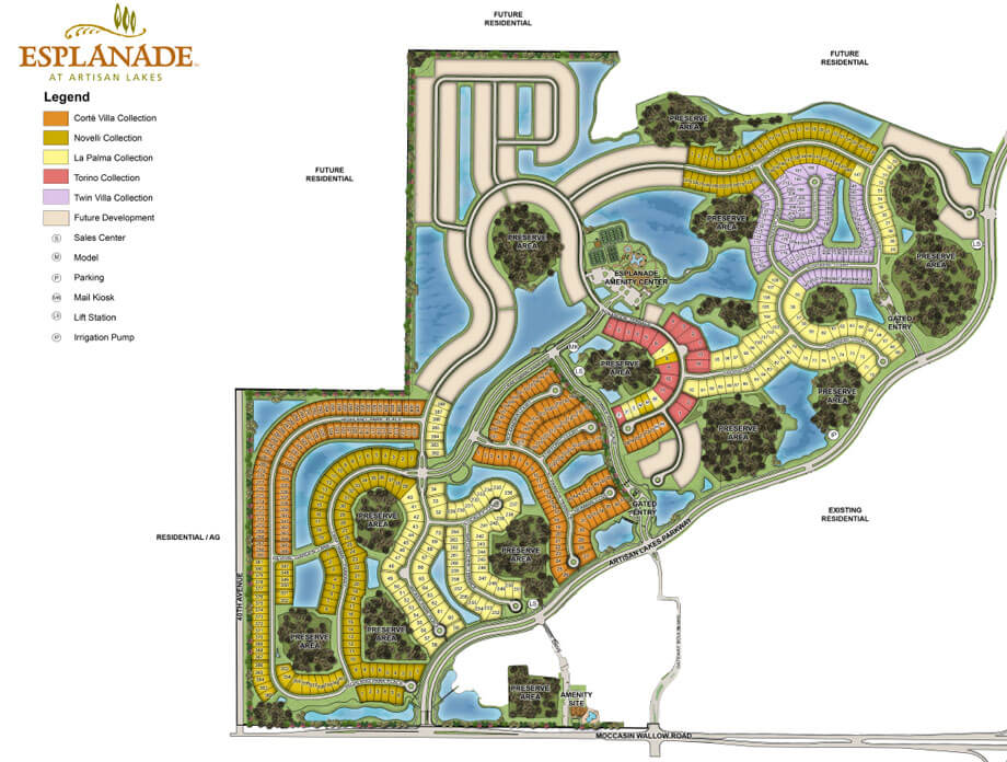 Palmetto, Florida Homes For Sale At Esplanade At Artisan Lakes 